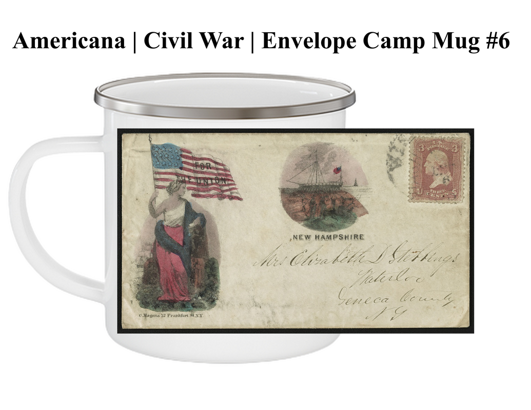 Americana | Civil War | Envelopes | Camp Mug #6